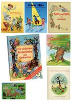 7 Kinderlieder-Bücher