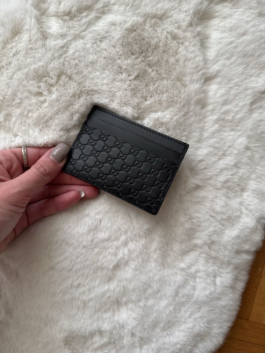 Gucci Portafogli: Gucci Cardholder Schwarz  – Nuovo (secondo la descrizione) da Hermetschwil-Staff venduto da Joannestrm
