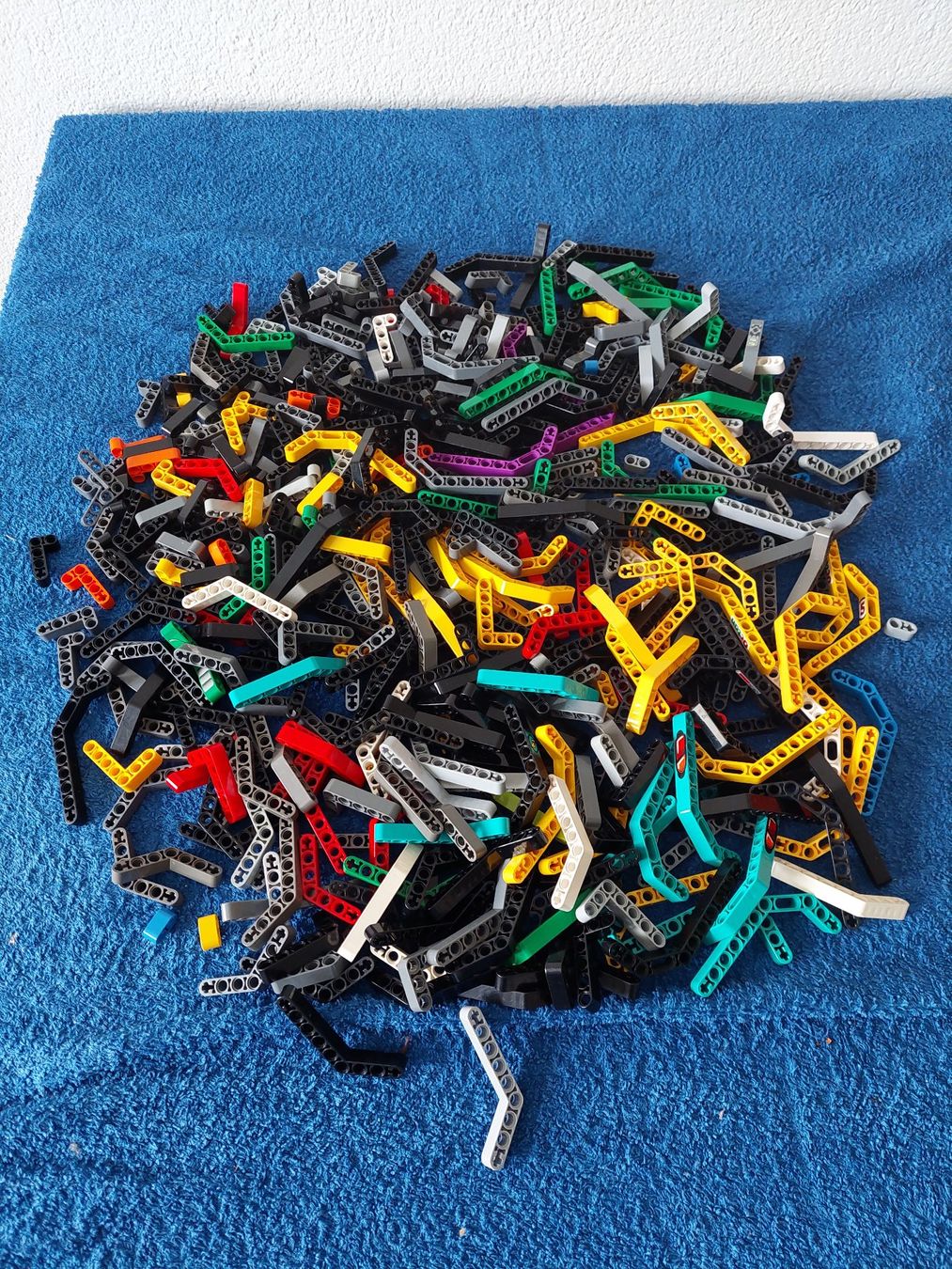 Lego Jeux de construction: Lego Technic Balken ein Sack voll – D'occasion à Altenrhein par schalumpfi