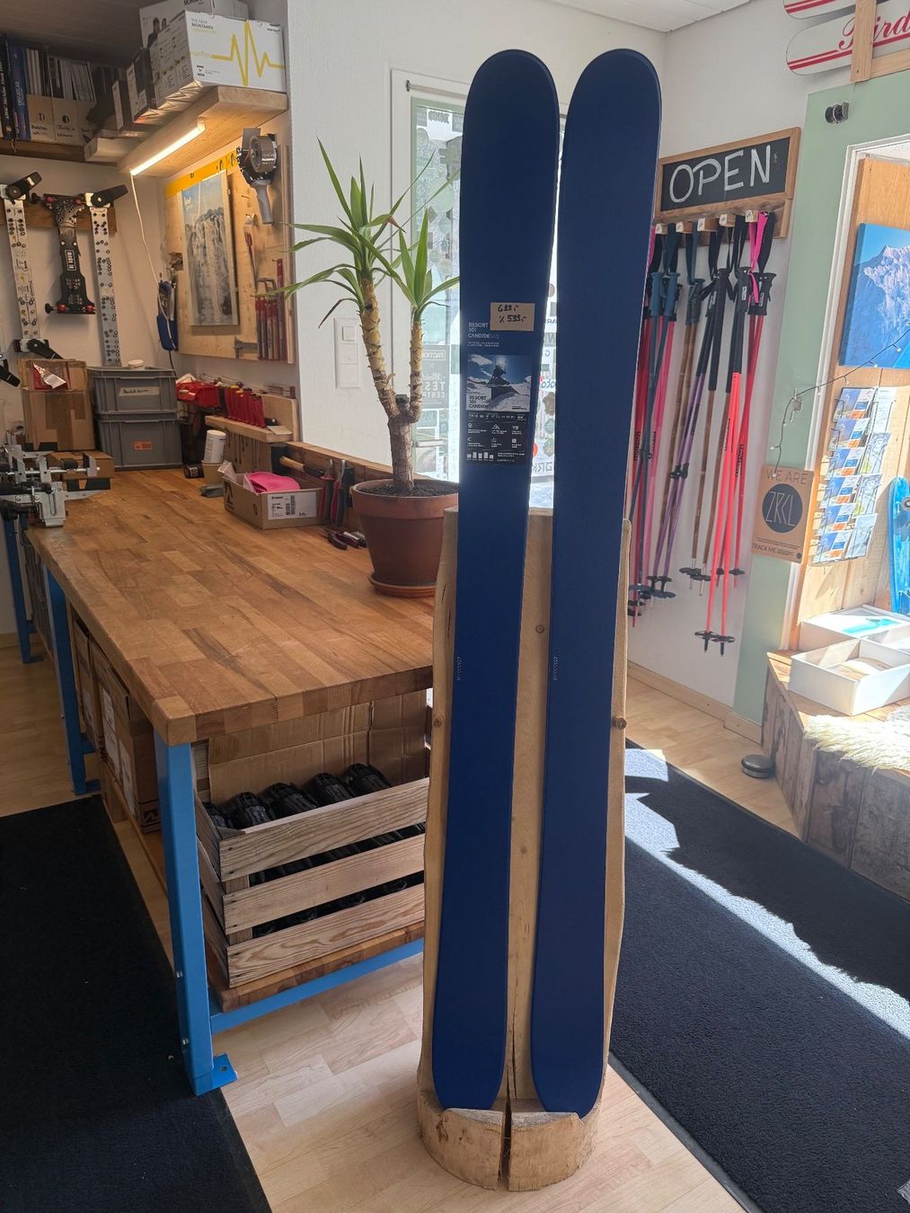 Sci: Candide Skis Resort101 161cm – Nuovo e nell'imballaggio originale da Andermatt venduto da Made_In_Andermatt