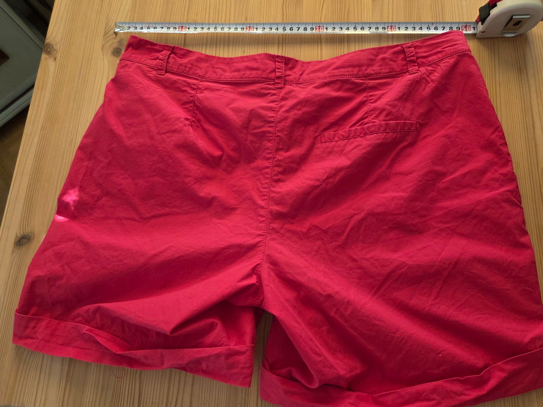 C&A Hosen: rote kurze Hosen, 44, Baumwolle – Gebraucht aus Liestal von ITOlio 3