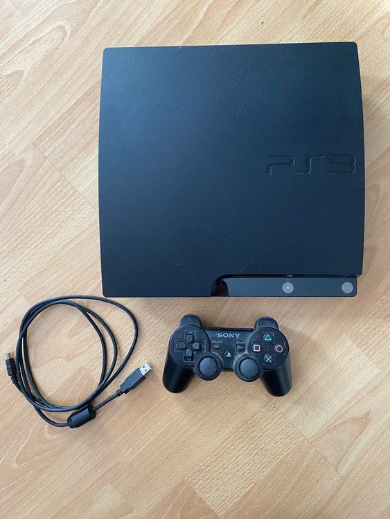 Console SONY PS3 Noir 250 Go + 1 manette d'occasion