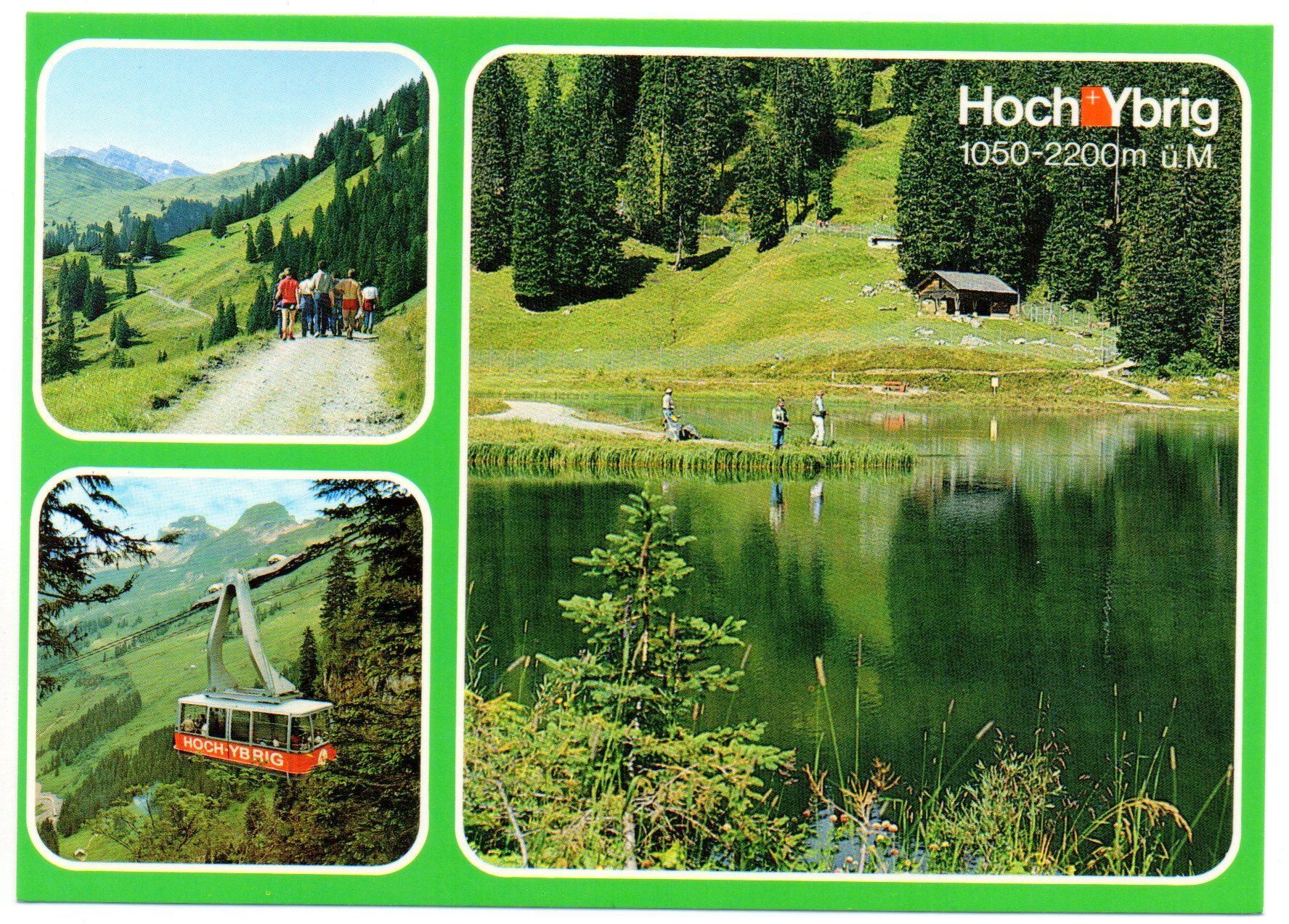 Cartes postales: HOCH-YBRIG Luftseibahn, Seeblisee – Neuf (Voir description) à Jona par philajona
