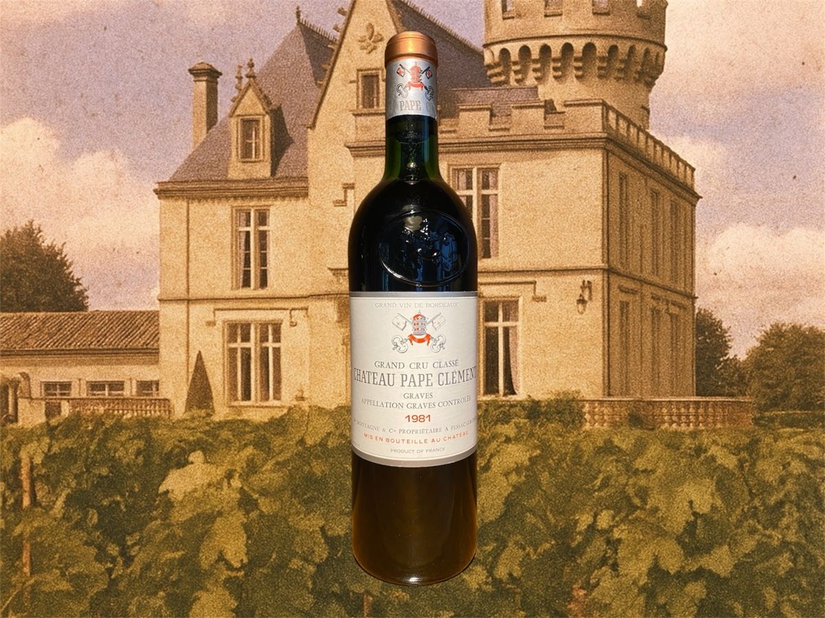 Vino: Château Pape Clement 1981 ! Graves – Nuovo e nell'imballaggio originale da Muttenz venduto da exclusive_wines