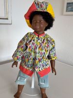 Heidi Ott  "Die Kleinen", afroamerikanische schwarze Puppe