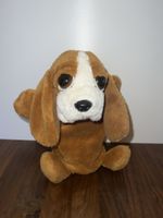Handpuppe Hund braun Plüschtier