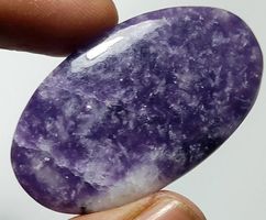 Cabochon L-6858 – Lepidolith 42X25X5mm 54.10 Karat