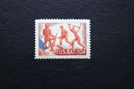 FÜS. BAT. 104 Soldatenmarke 1939