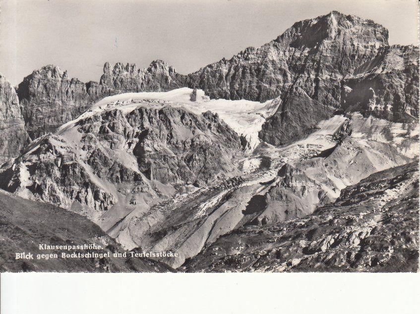 Cartoline postali: Klausen Passhöhe 1958 – Usato da Bürglen TG venduto da StampGraf