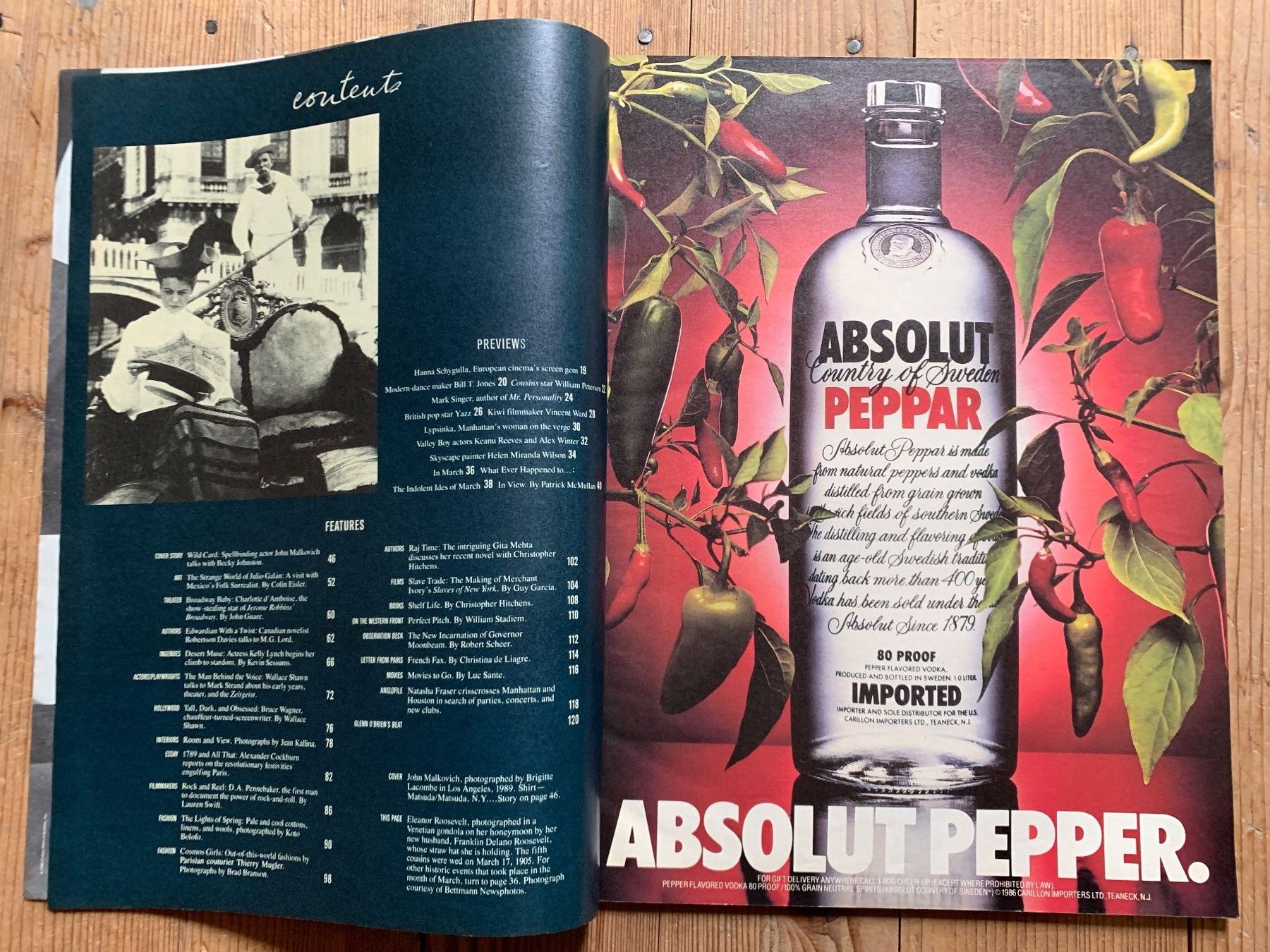 Riviste & Magazine: Andy Warhol's Interview Magazin vom März 1989 – Usato da Zürich venduto da dam_6brk 1