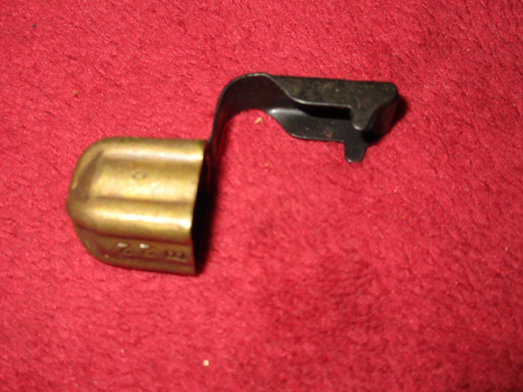 Schweizer Armee Armi bianche: Laufdeckel zu Karabiner 1. Version (F) – Usato da Bowil venduto da vifi01 1