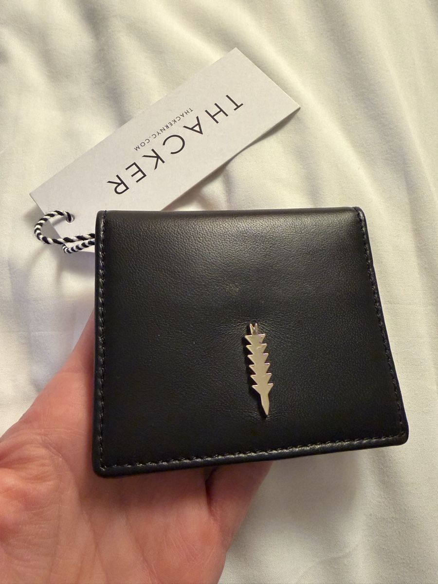Brieftaschen: Thacker NYC Black Leather Wallet - stylish and sleek! – Neu und originalverpackt aus Steinhausen von mar_8y57 2