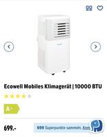 Klimagerät Ecowell mit 10000BTU