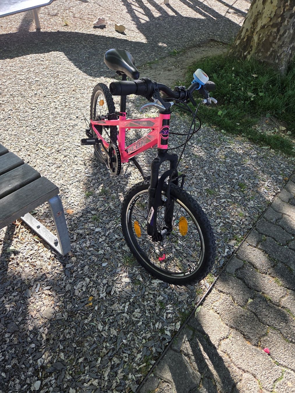 Velos: Kinder Velo Neon Luna 20 Zoll Mädchen – Gebraucht aus neuenhof von chicco_90 1