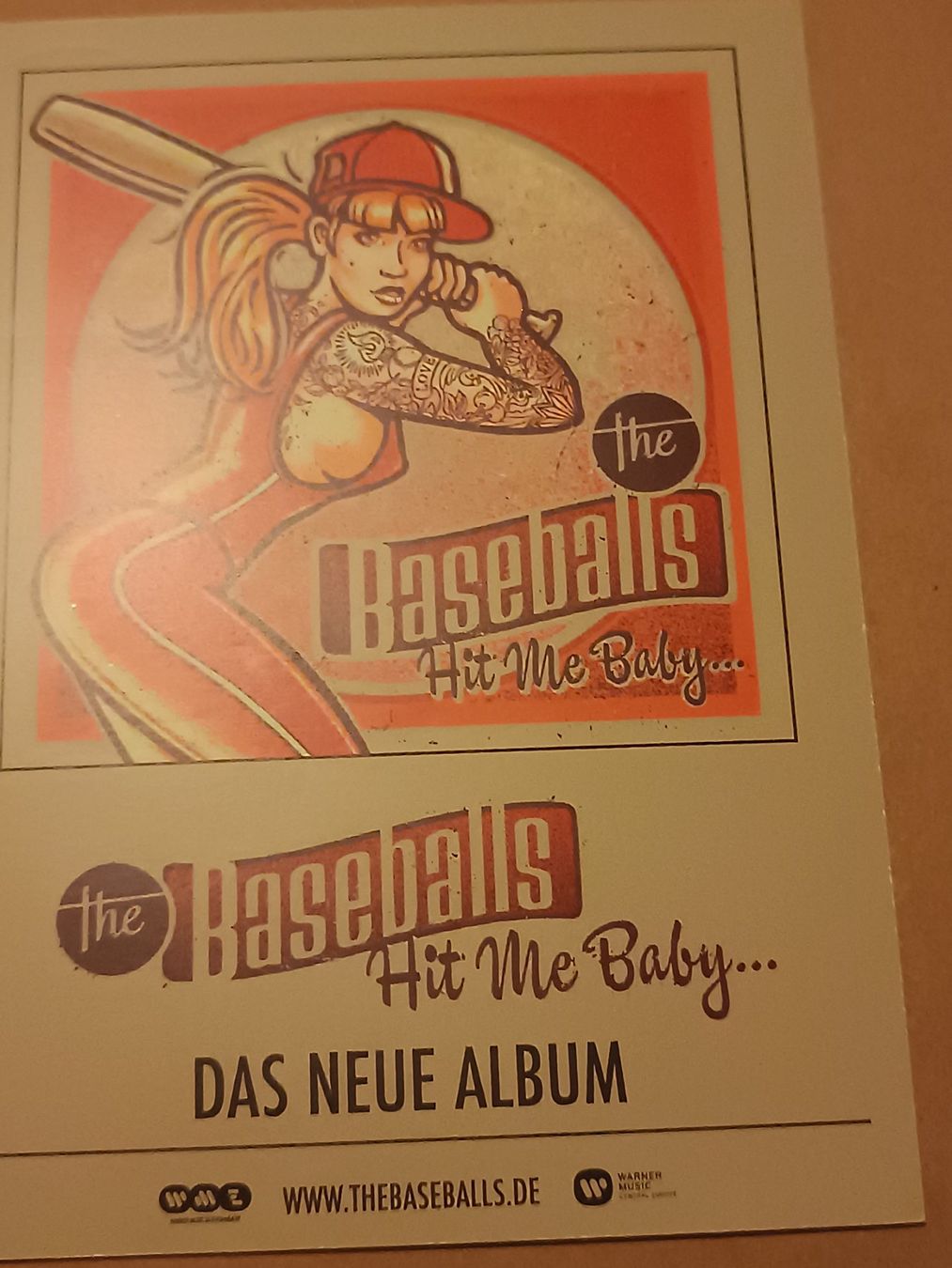 Autographes: The Baseballs - signierte Autogrammkarte – D'occasion à Menziken par Artographs 1
