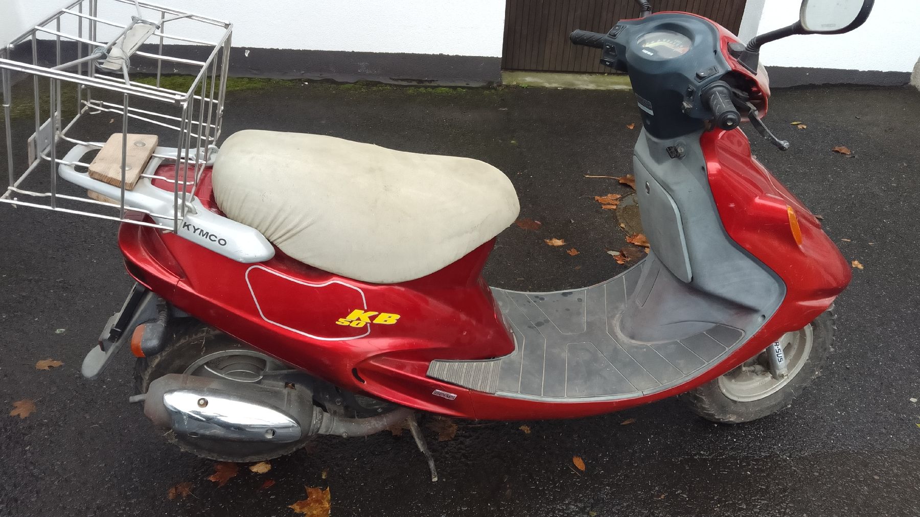 Kymco Strasse: Kymco KB 50 Roller Winterprojekt – Defekt aus Gretschins von Gisi7