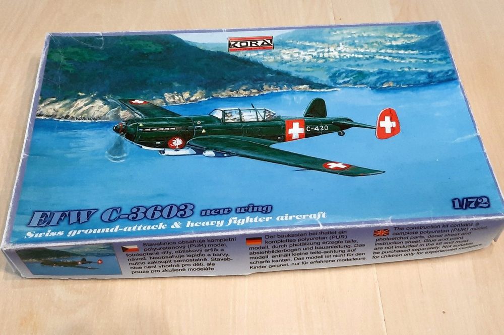 Maquette Avion 1/72 VALOM Ref 72038 Avia F.VIIb/3m