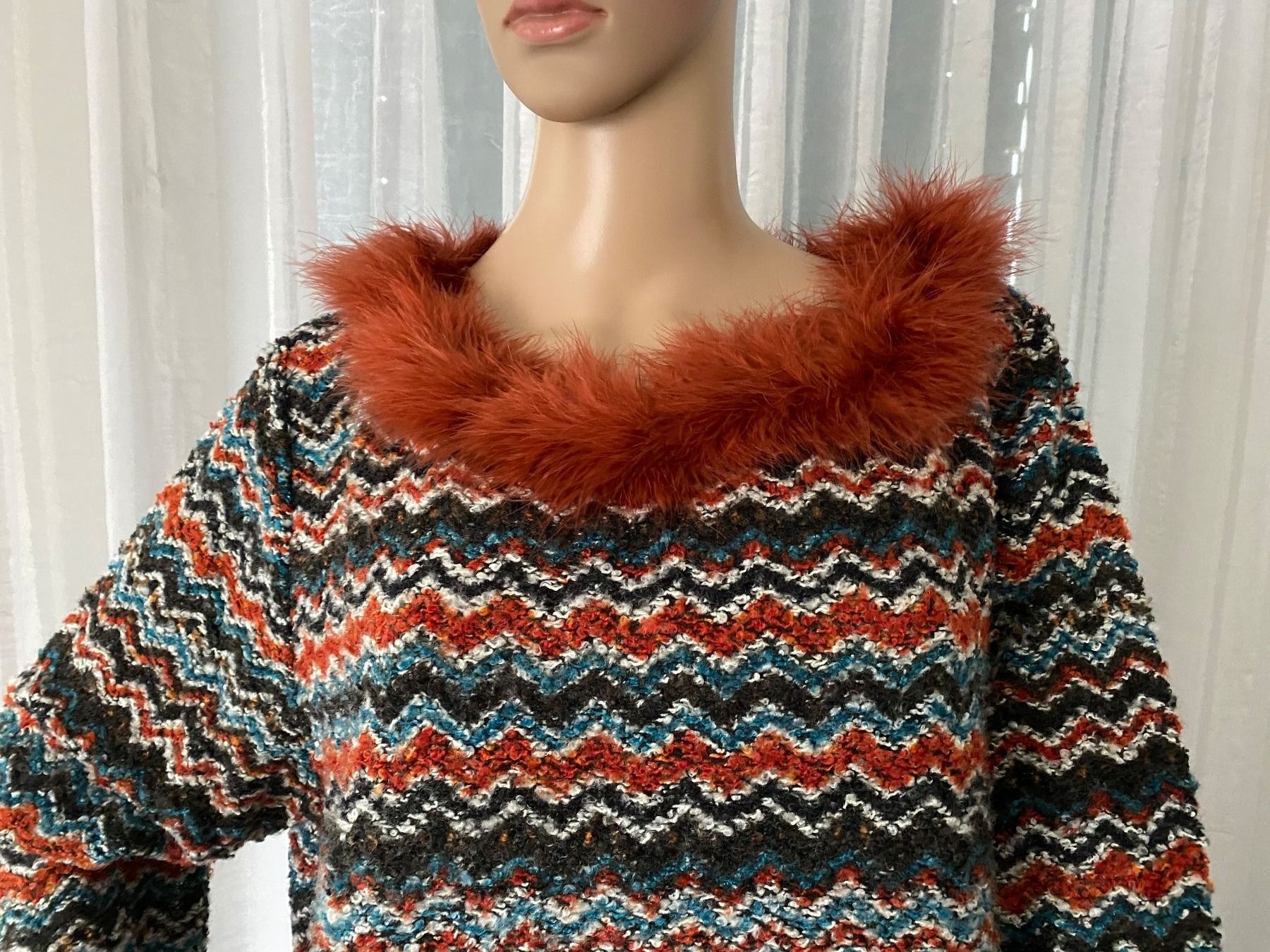 Maglioni & Felpe: Perfekter Auftritt - selten schöner Pullover, bunt, L/XL – Nuovo e nell'imballaggio originale da Winkel venduto da ferrari2022 1