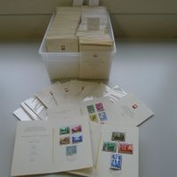500 PTT-Faltblätter (grosse SAMMLUNG), ab Nr.1 !! PREISWERT!