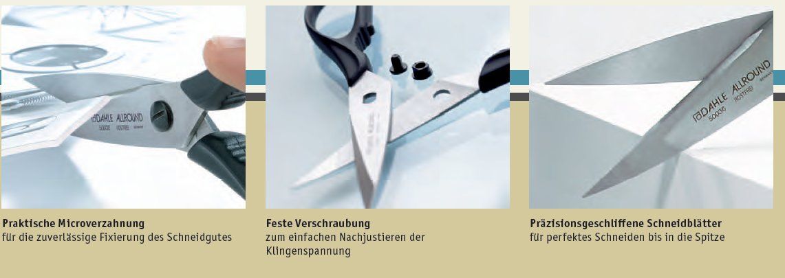 Tutti gli attrezzi: DAHLE 50006Super-Haushaltschere 16cm, Stahl, schwarzer Griff – Nuovo (secondo la descrizione) da Lachen SZ venduto da officefactoryag 1