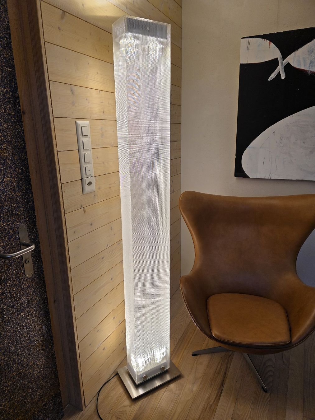 Belux Lampade: 4Stk. Designer Stehlampe Belux Twilight LED – Usato da Lichtensteig venduto da Polsterwerk 1
