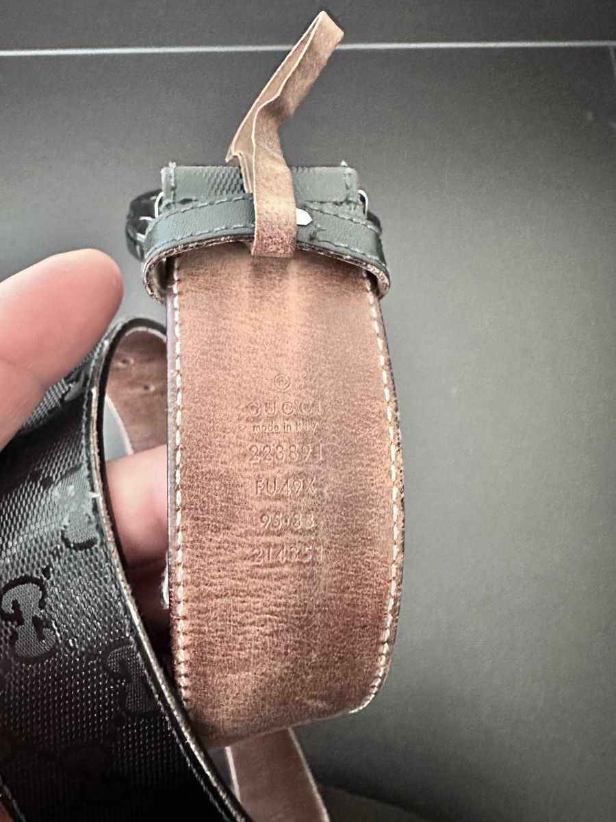 Gucci Cinture: Gucci Gürtel original schwarz – Usato da Höri venduto da EverythingForSale 4