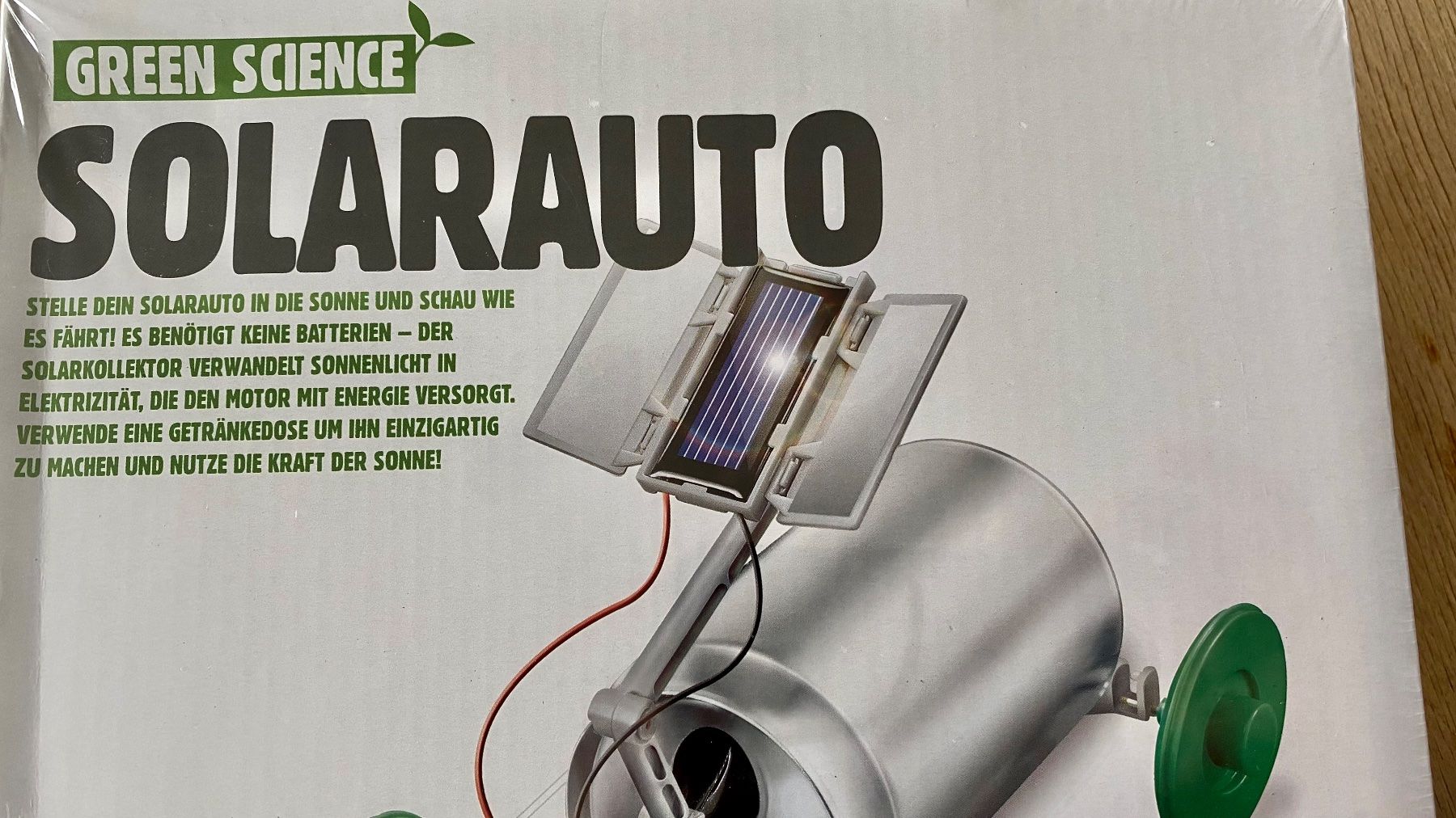 Modellautos: Solarauto, Green Science, Bausatz, Modellbau – Neu und originalverpackt aus Murten von  3
