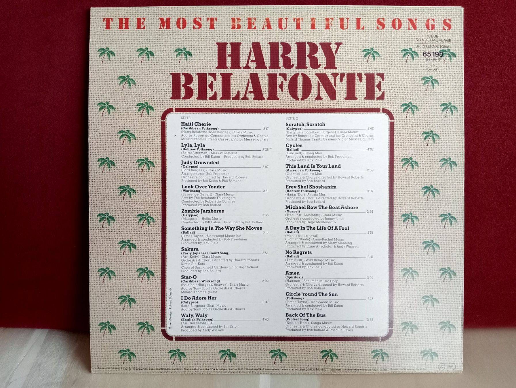 Schallplatten: LP von Harry Belafonte – Gebraucht aus Grüningen von Urtica 1