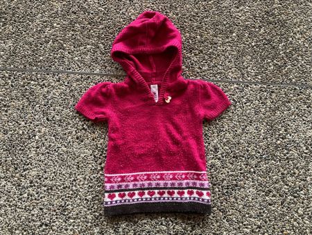 Strickkleid / Röckli Winter kurzärmelig, Gr. 86