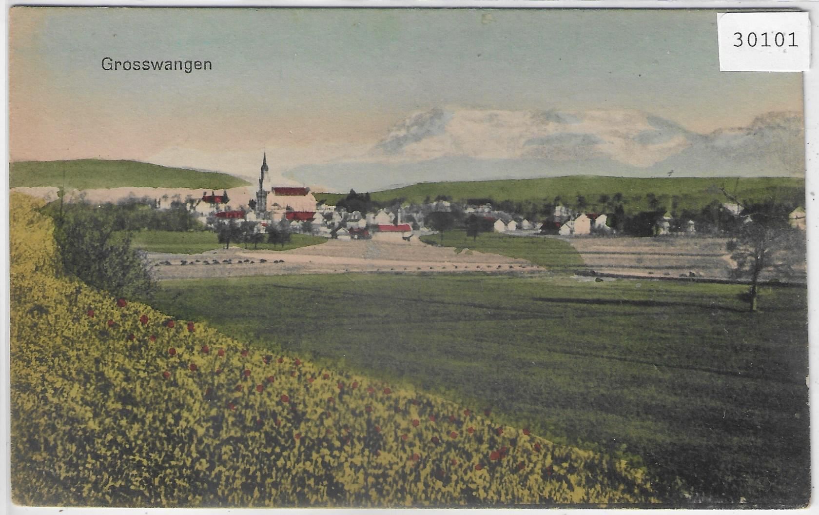 Cartoline postali: Grosswangen LU - Generalansicht – Usato da Ettingen venduto da Kartenplanet