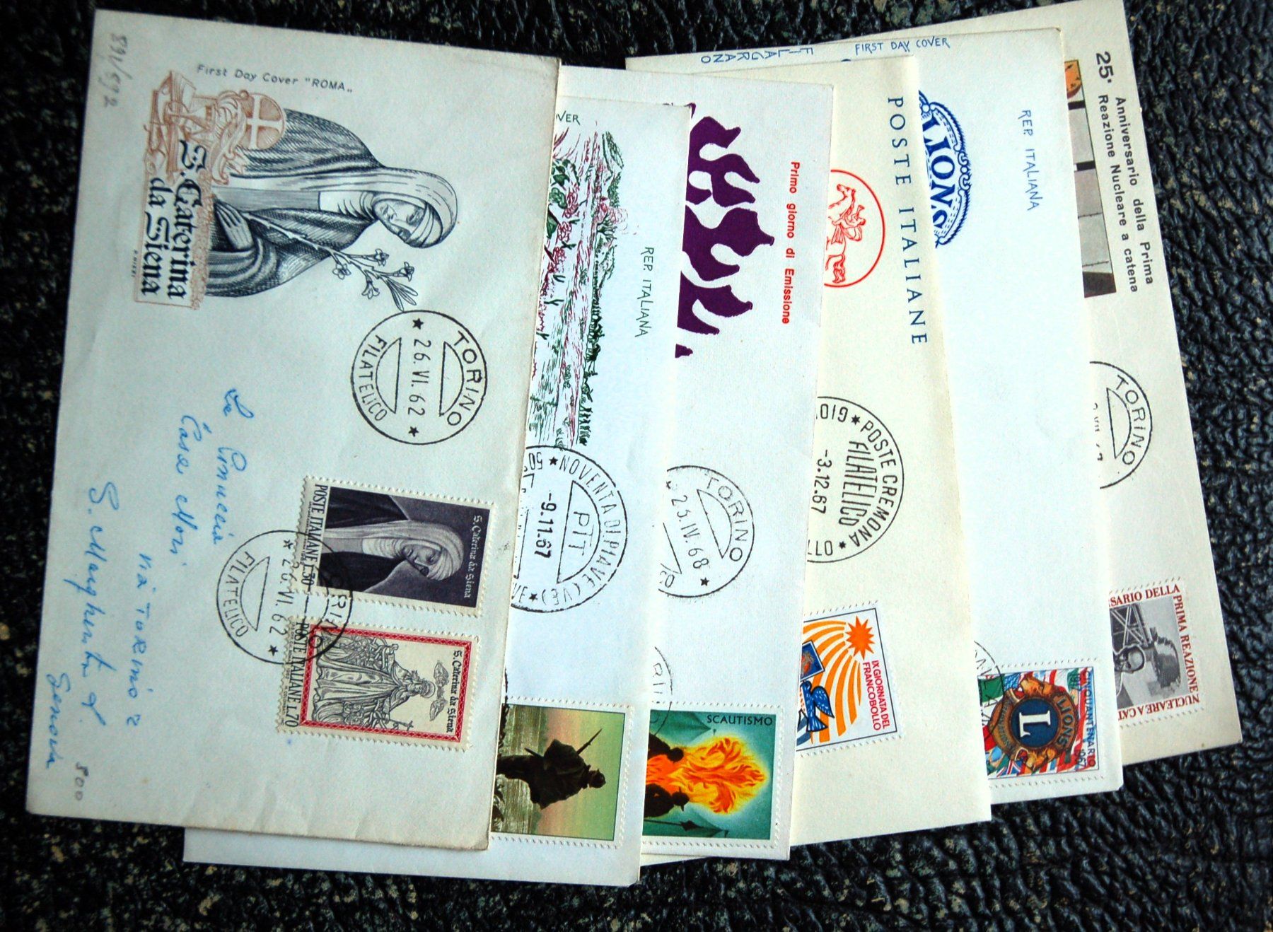 Alle Briefmarken: Italia - 30 FDC différentes – Gebraucht aus Gland von pas_wxw 3