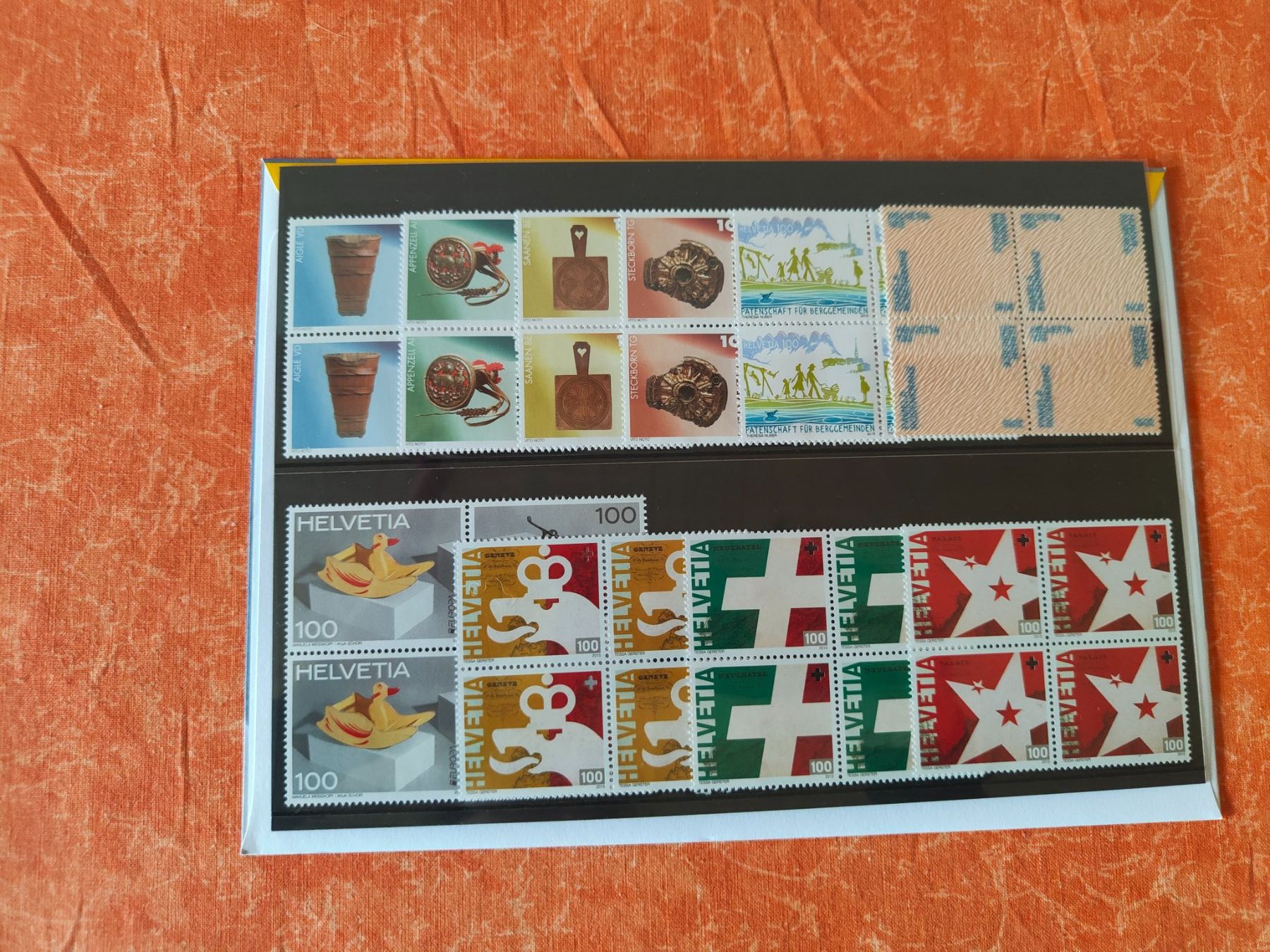 Tutti i francobolli: Timbres 2015 blocs de 4 non oblitérés – Nuovo e nell'imballaggio originale da Gryon venduto da Jessicaj87 3