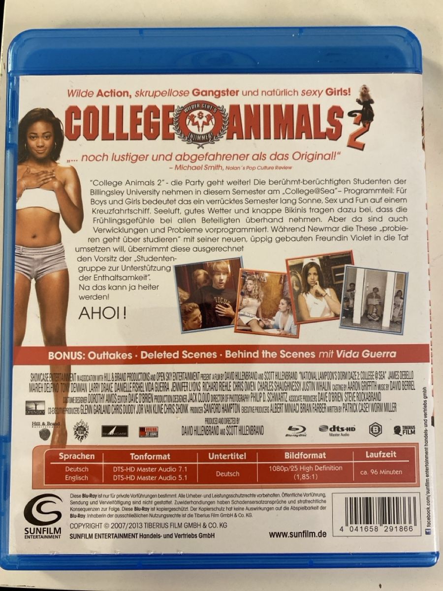 Alle DVDs: College Animals 2 – Gebraucht aus Gasel von Ntomate 1