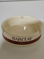 Vintage Barclay Aschenbecher Keramik Werbeartikel Retro