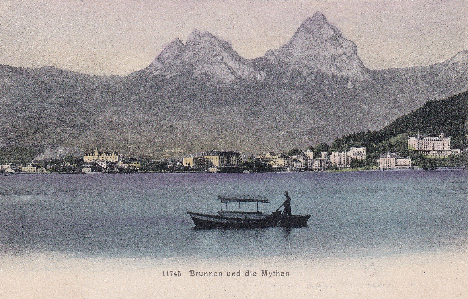 Cartoline postali: Brunnen und die Mythen – Usato da Cormoret venduto da Pascalll2001