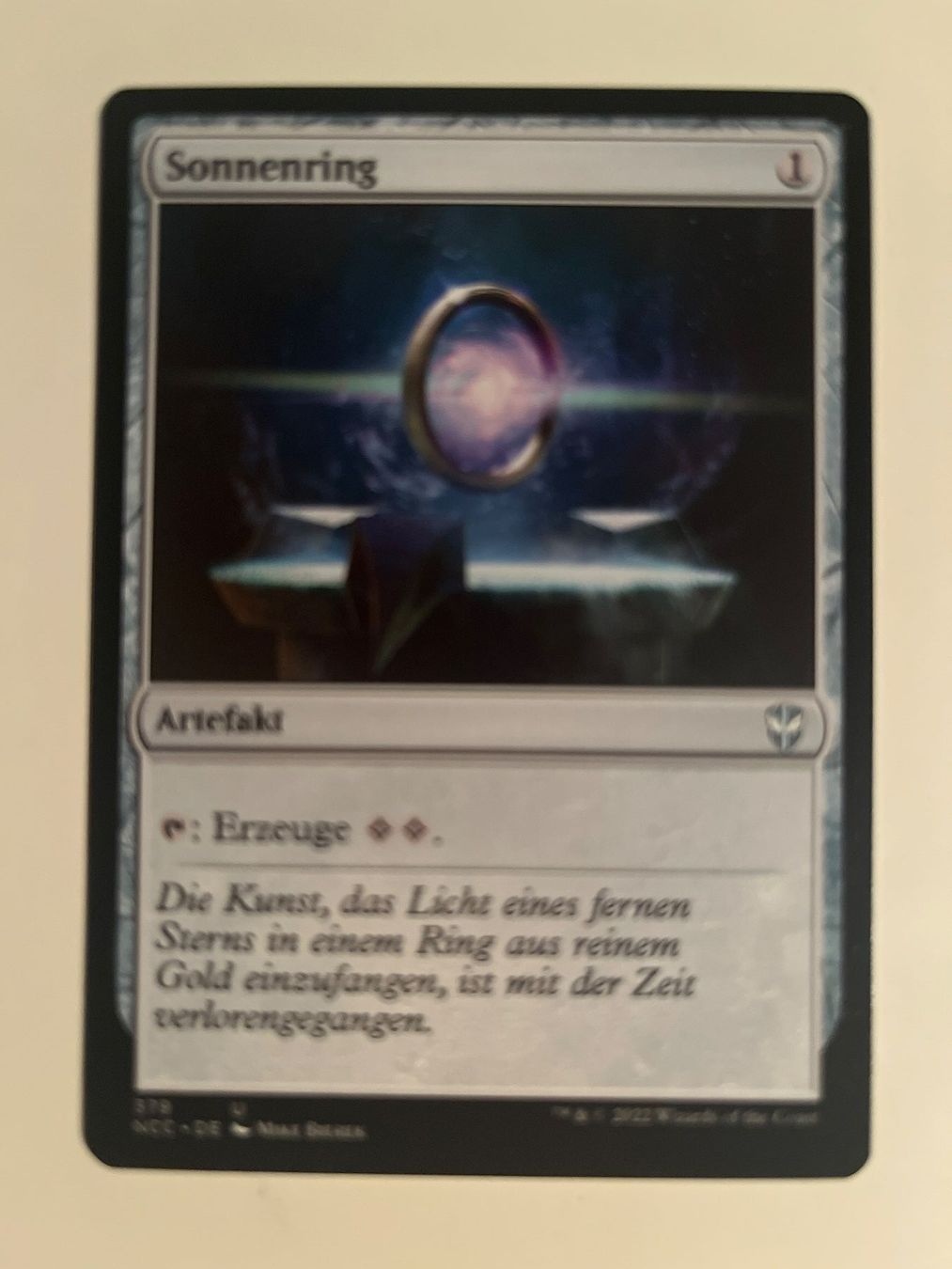 Magic The Gathering Sammelbilder & Trading cards: 1 x Sonnenring - Magic: The Gathering - MtG – Gebraucht aus Kriens von Shadi1980