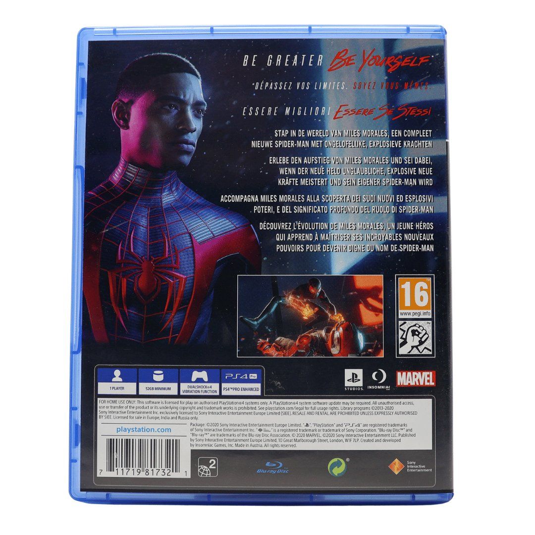 Giochi: Marvel Spiderman: Miles Morales - PS4 – Usato da Paudex venduto da dindeboy 1