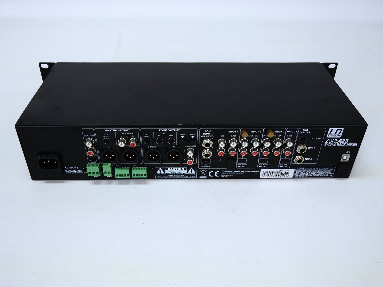 Mischpulte: LD Systems Zone 423 - 2 Zone Rack Mixer – Gebraucht aus Lohn-Ammannsegg von wadoku 2