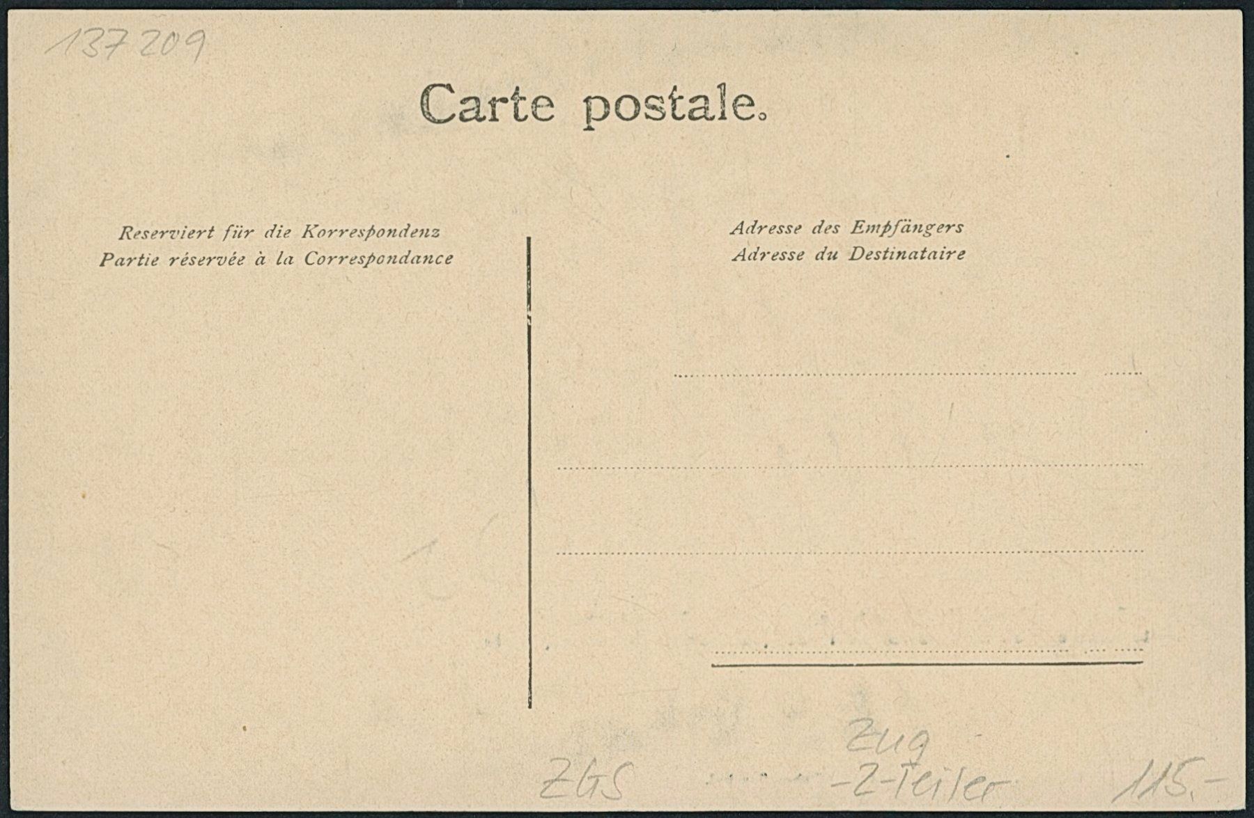 Cartoline postali: ZGS Zug – Nuovo (secondo la descrizione) da Schindellegi venduto da stationary 1