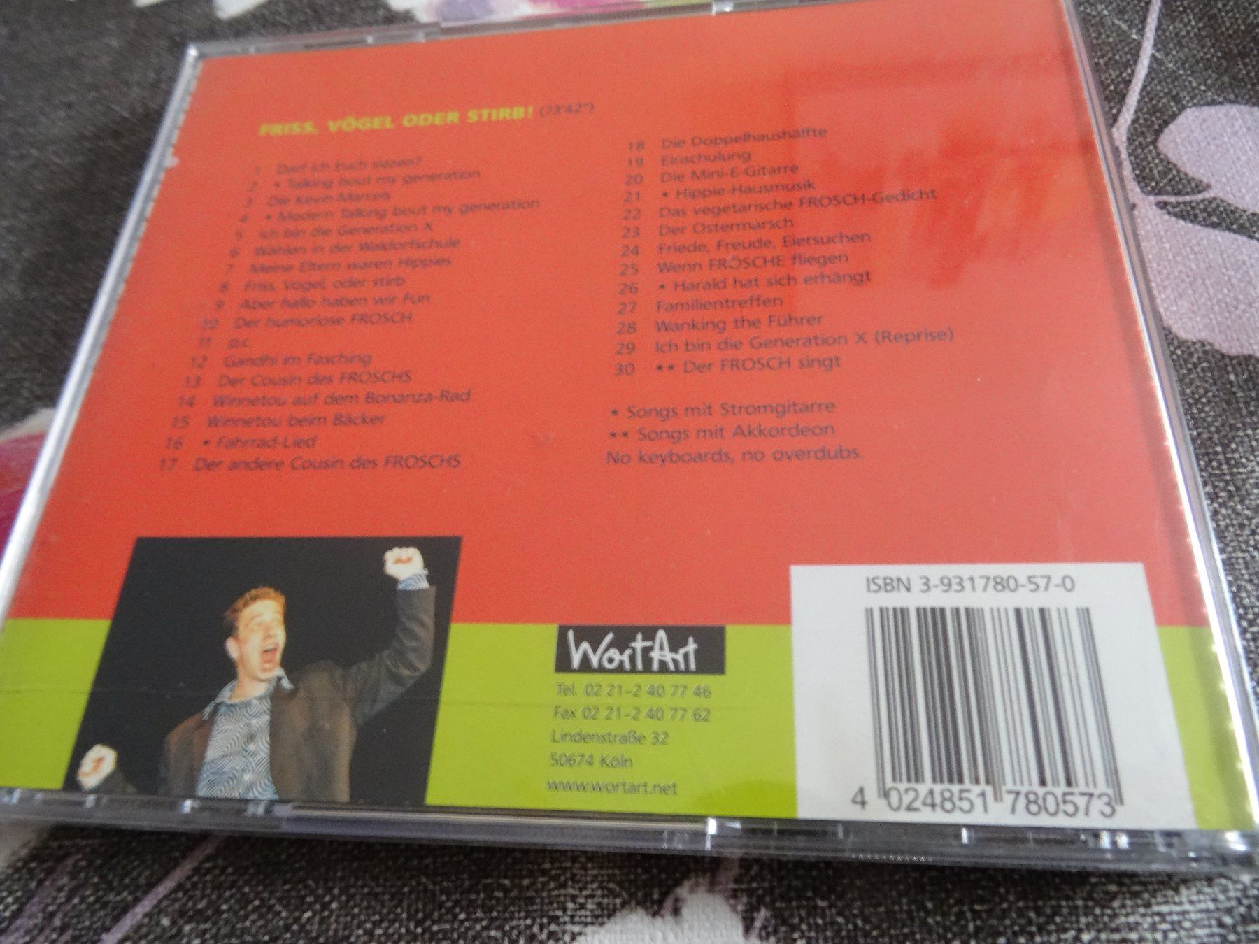 CD: Jess Jochimsen - Friss, Vögel oder Stirb! CD – Usato da Olten venduto da Disc-Ausverkauf 1