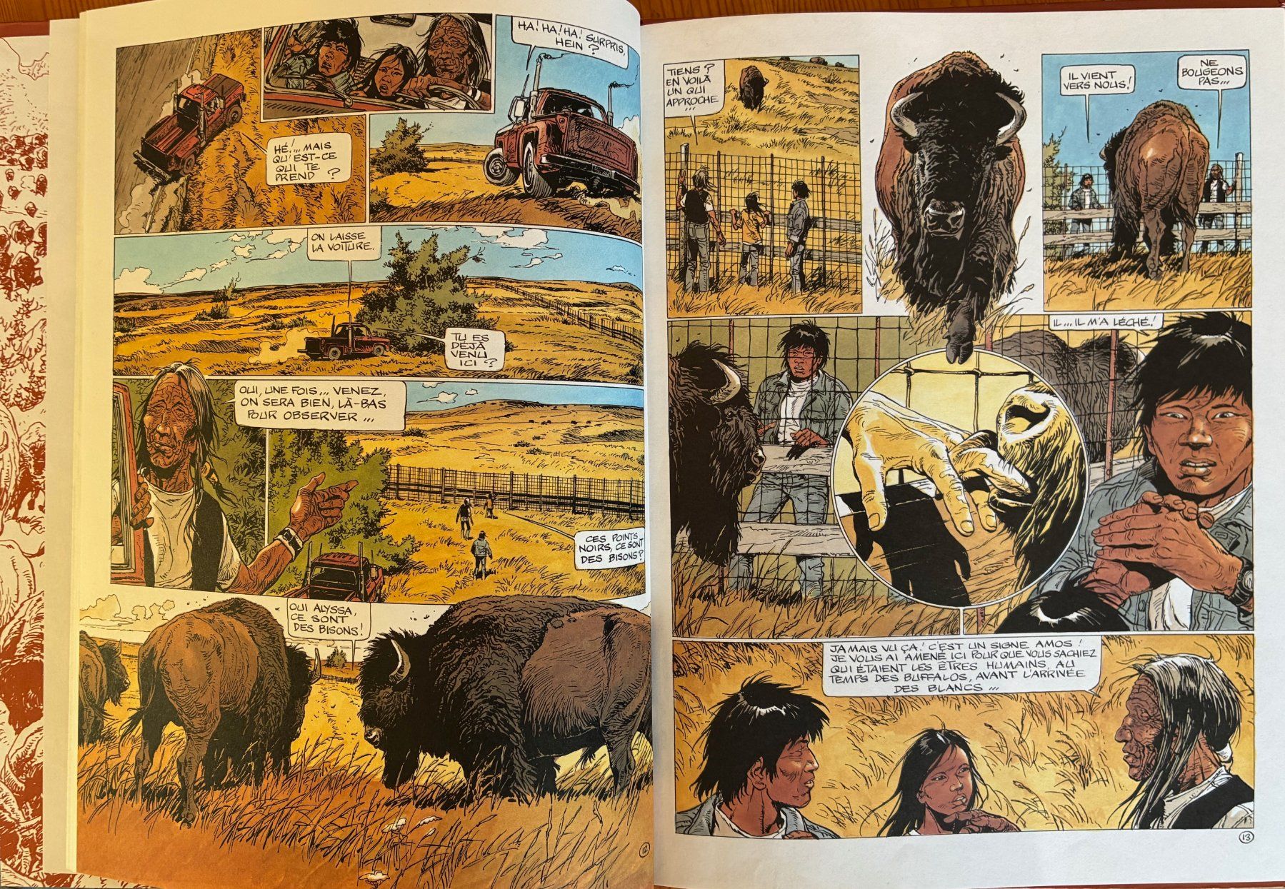 Fumetti: Derib: "Red Road": "American Buffalos" – Usato da Moutier venduto da Lebaladin63 2
