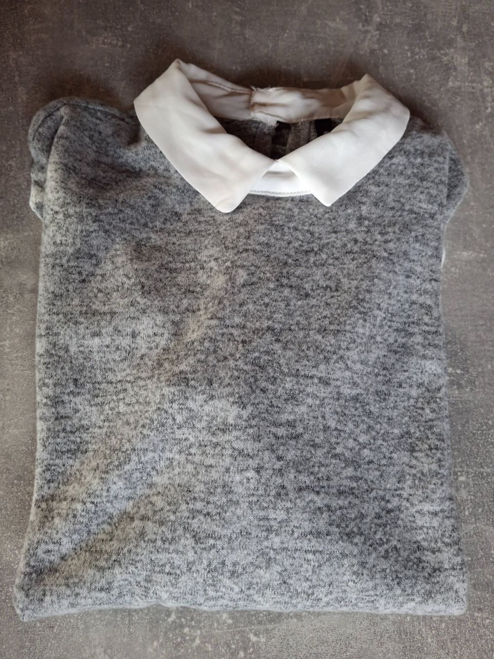 Pullover & Sweatshirts: Pull gris taille M marque Chicorée – Gebraucht aus Villiers von san_jn5w 7