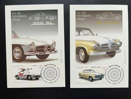 M 300SL und Jsabella Maxi Karten FDC 2002 Deutschland (E347)