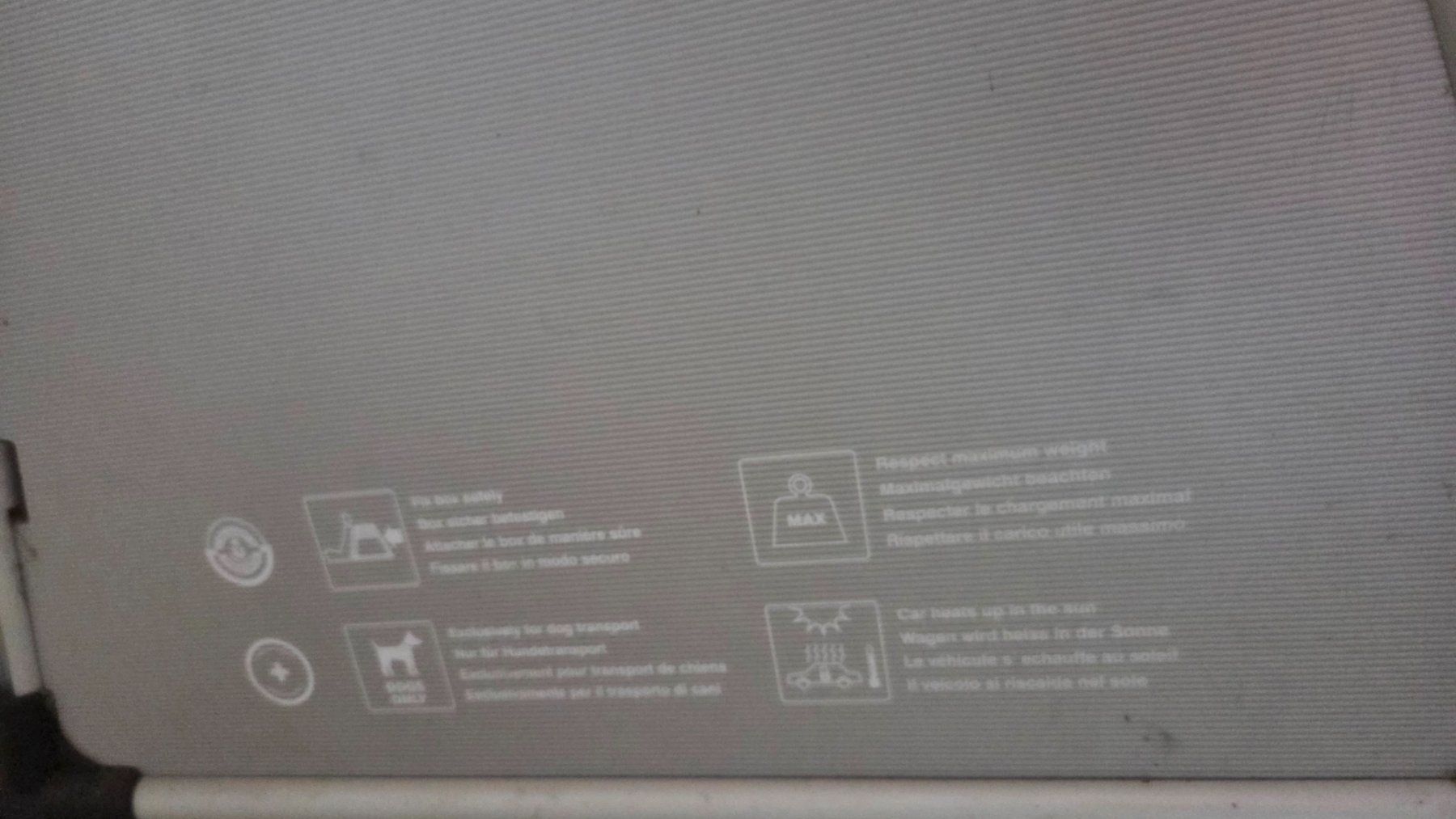 4pets Gabbie, trasporto & Sicurezza: Hundetransportbox 4pets ProLine Eagle Grösse S silber – Usato da Eschenbach SG venduto da fraeulein.nima 3