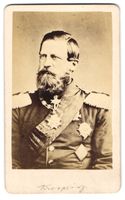 Fotografie Portrait Fridrich III. als Kr