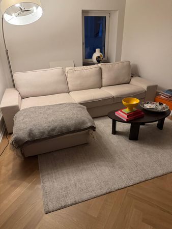 IKEA KIVIK 3er Sofa in Gunnared Beige