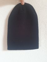 Long bonnet noir retroussable