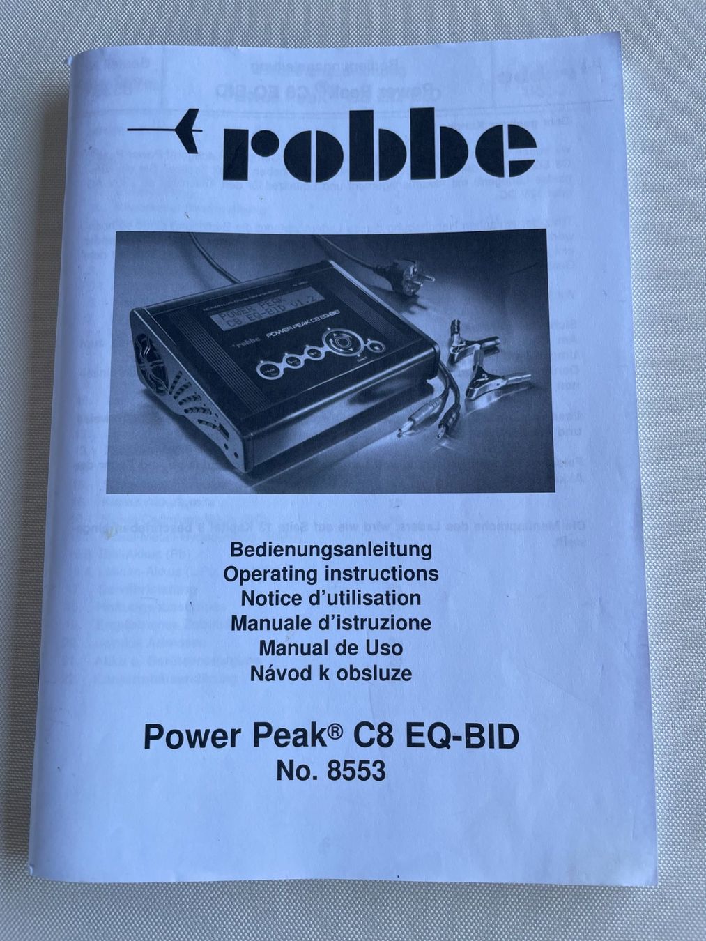 Robbe Akkus, Ladegeräte & Netzgeräte: Ladegerät Robbe Power Peak C8 EQ-BID – Gebraucht aus Niederurnen von maege2011 2