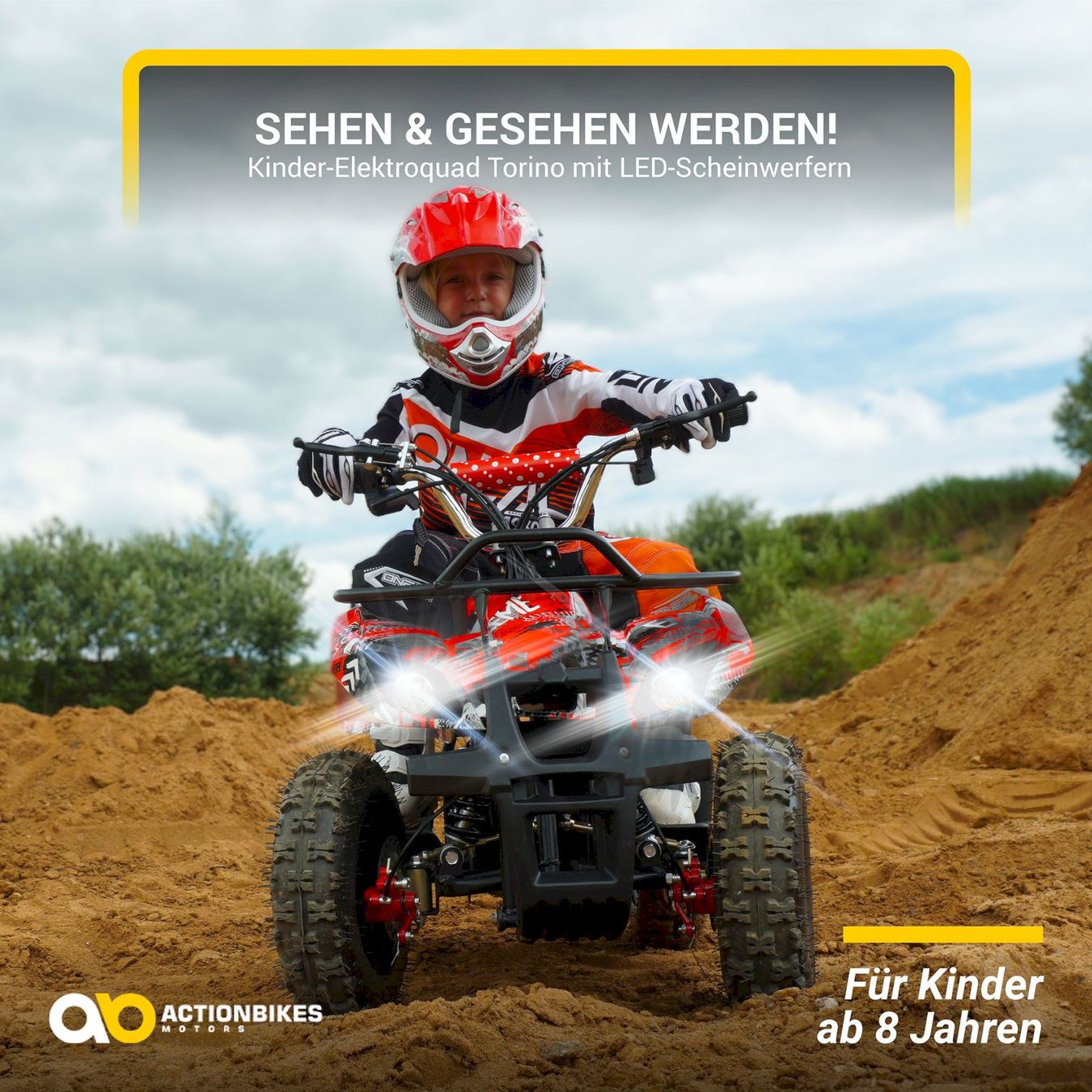 Véhicules pour enfants: Actionbikes TORINO Elektro-Kinderquad – Neuf avec emballage d'origine à Bottighofen par zaap 1