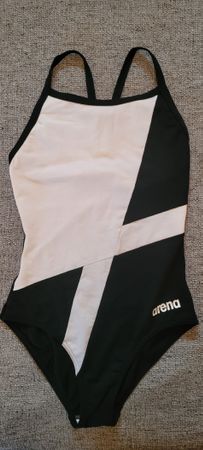 Arena Badeanzug Gr. 36/38 (DE) schwarz weiss
